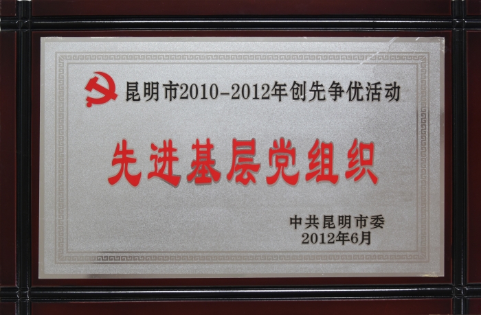 2010—2012創(chuàng)先爭優(yōu)活動先進基層黨組織